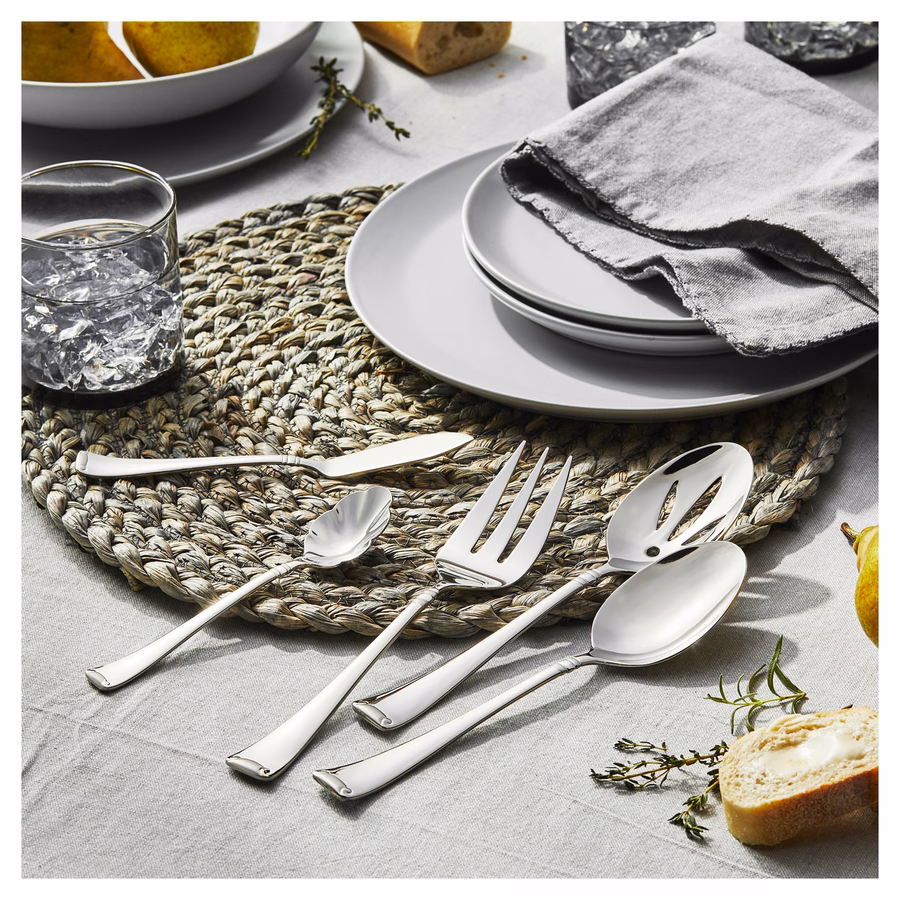 45-pc Flatware Set, 18/10 Stainless Steel