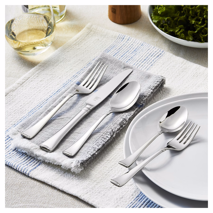 45-pc Flatware Set, 18/10 Stainless Steel