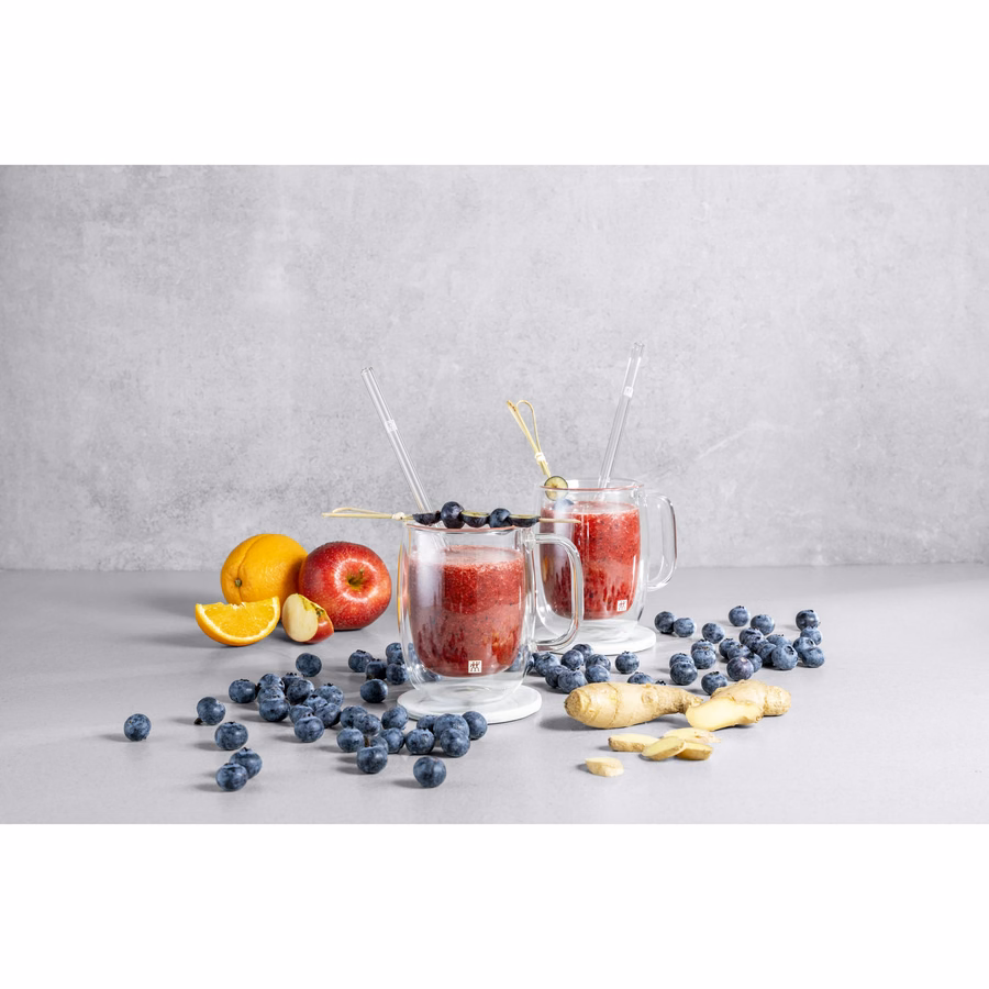 Glass Straw - Clear - Straight Set