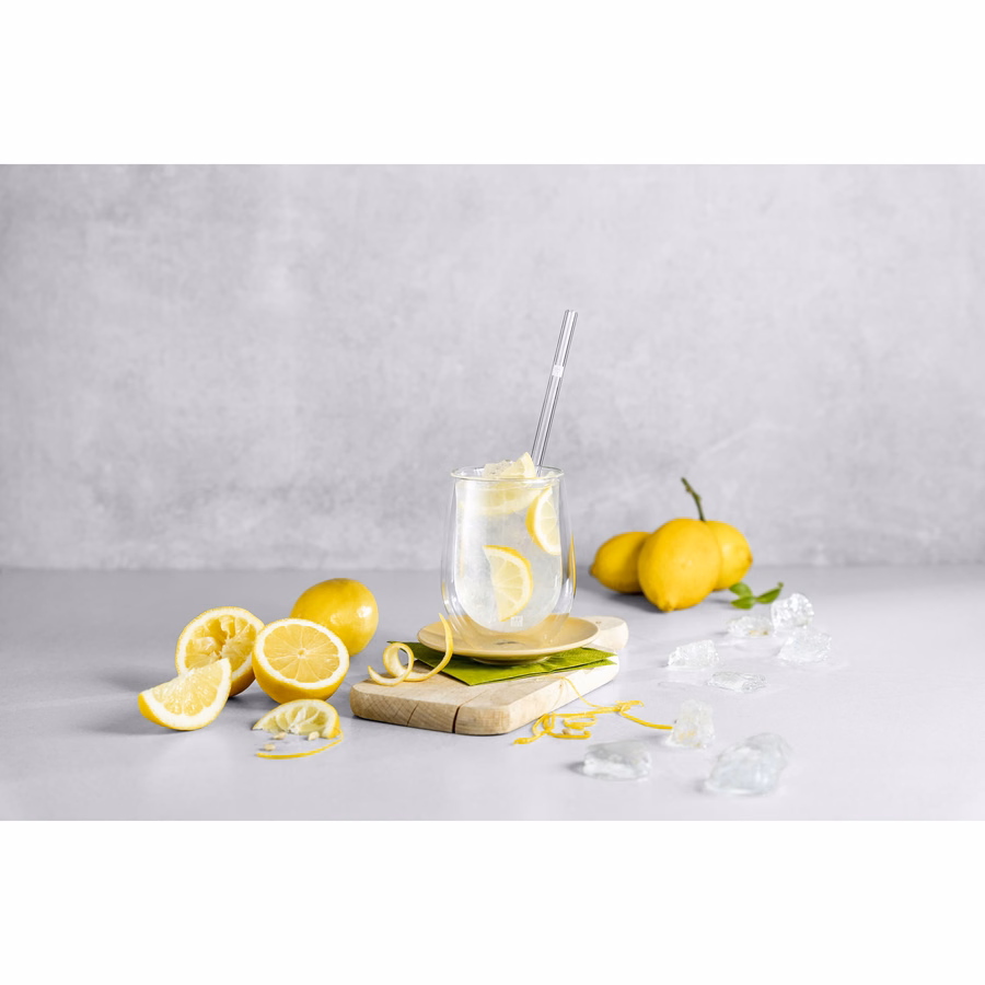 Glass Straw - Clear - Straight Set
