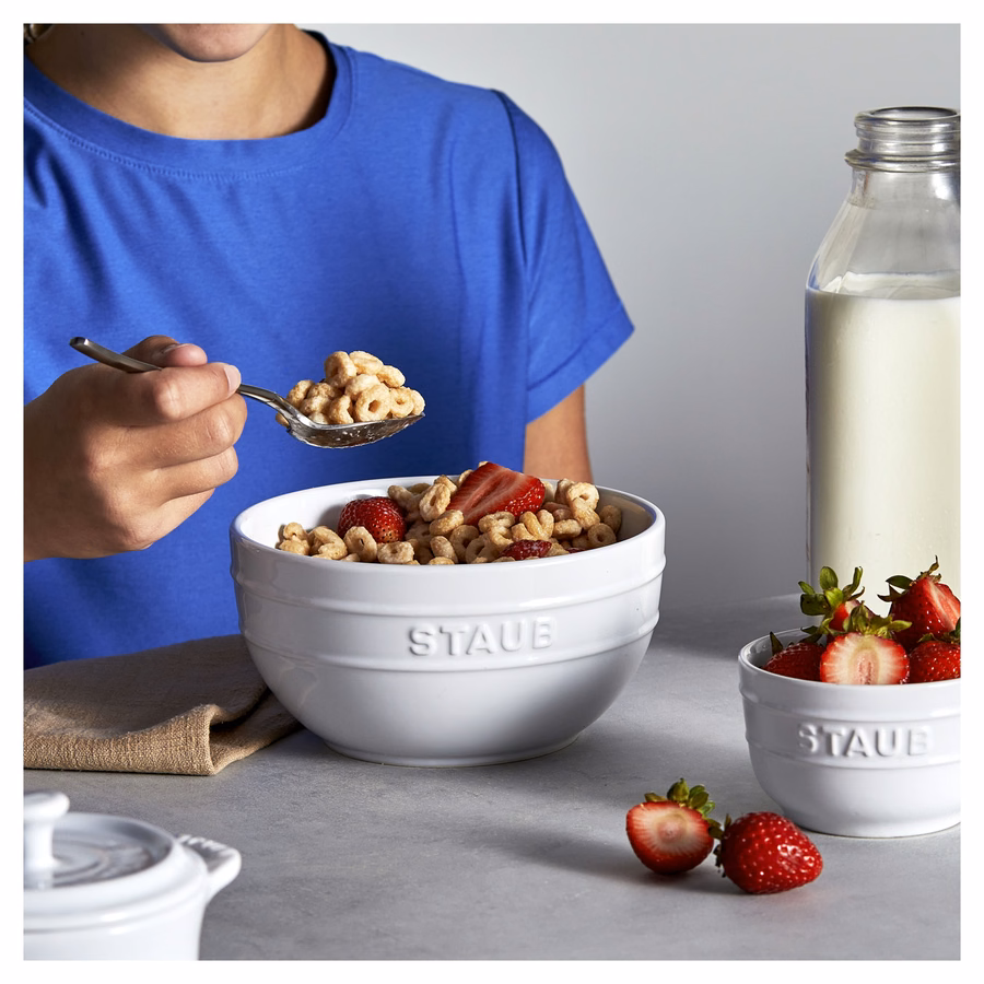 3.5-inch / 2-pc, Prep Bowl Set, White