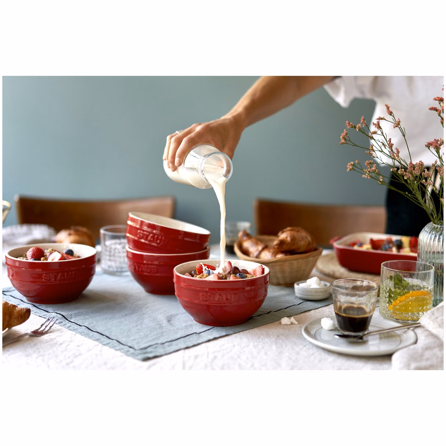6.5-inch / 2-pc, Large Universal Bowl Set, Cherry