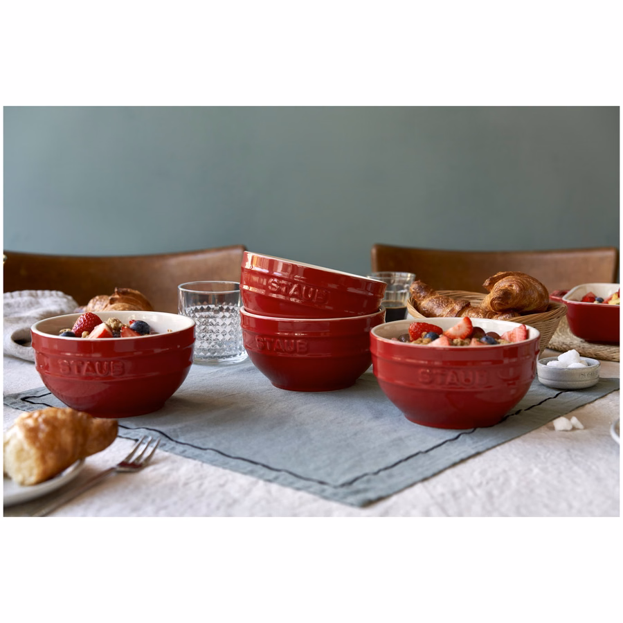 6.5-inch / 2-pc, Large Universal Bowl Set, Cherry