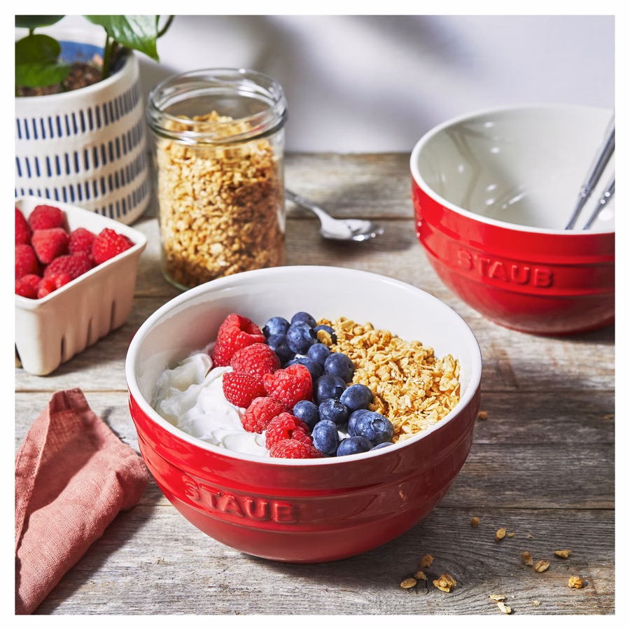 6.5-inch / 2-pc, Large Universal Bowl Set, Cherry